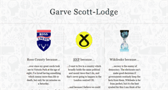 Desktop Screenshot of garve.scott-lodge.com